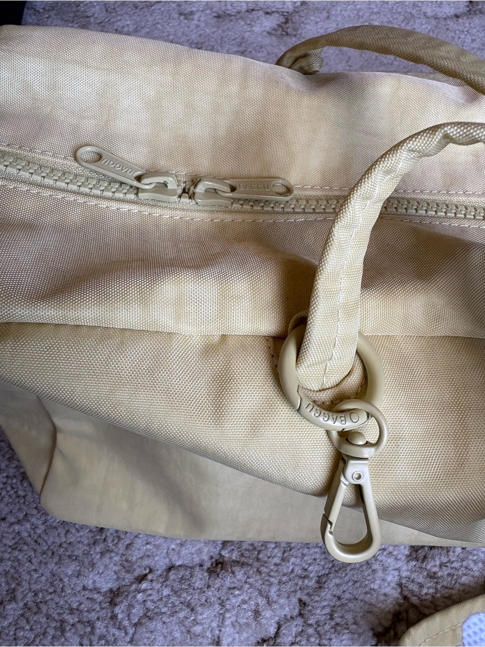 BAGGU medium bowler butter - Picture 7 of 7